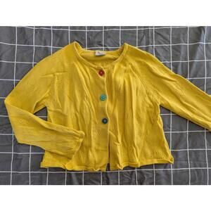 Frugi yellow cardigan